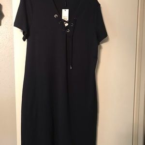 Calvin Klein Navy T Shirt Dress